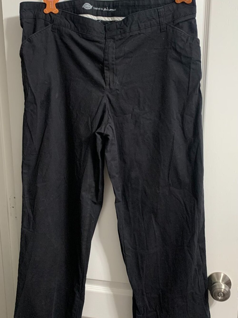 Women's Black Dickies Relaxed Fit Size 20